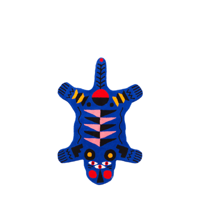 Oggian Carpet Blue Panther M