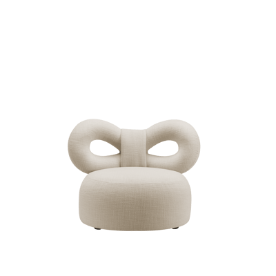 Ribbon Armchair Fabric C Dune