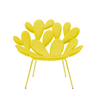 Filicudi Armchair Colored Yellow