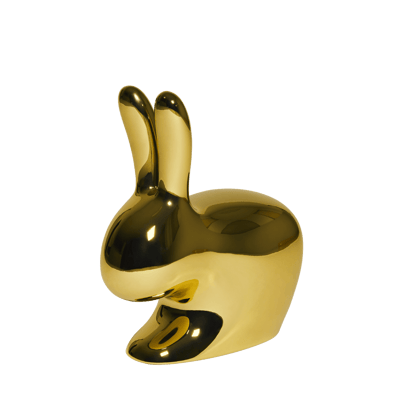 Rabbit Chair Large Metal Finish Gold
