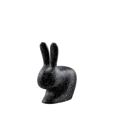 Rabbit Chair Baby Dots Black