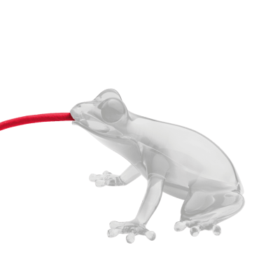 Hungry Frog Lamp Opal