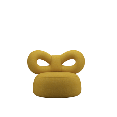Ribbon Armchair Fabric B Orchre