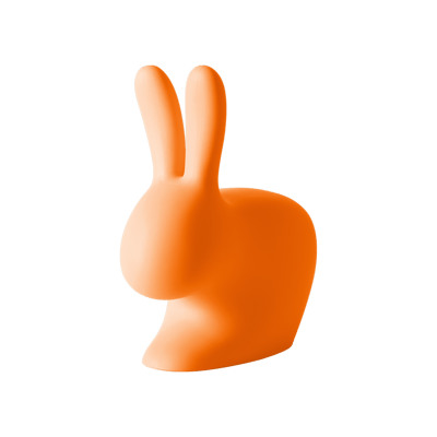 Rabbit Chair Large Dark Orange