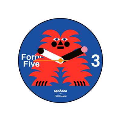 Magic Samu Wall Clock