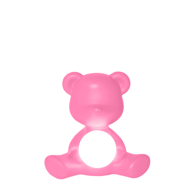 Teddy Girl Lamp Bright Pink