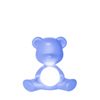 Teddy Girl Lamp Light Blue